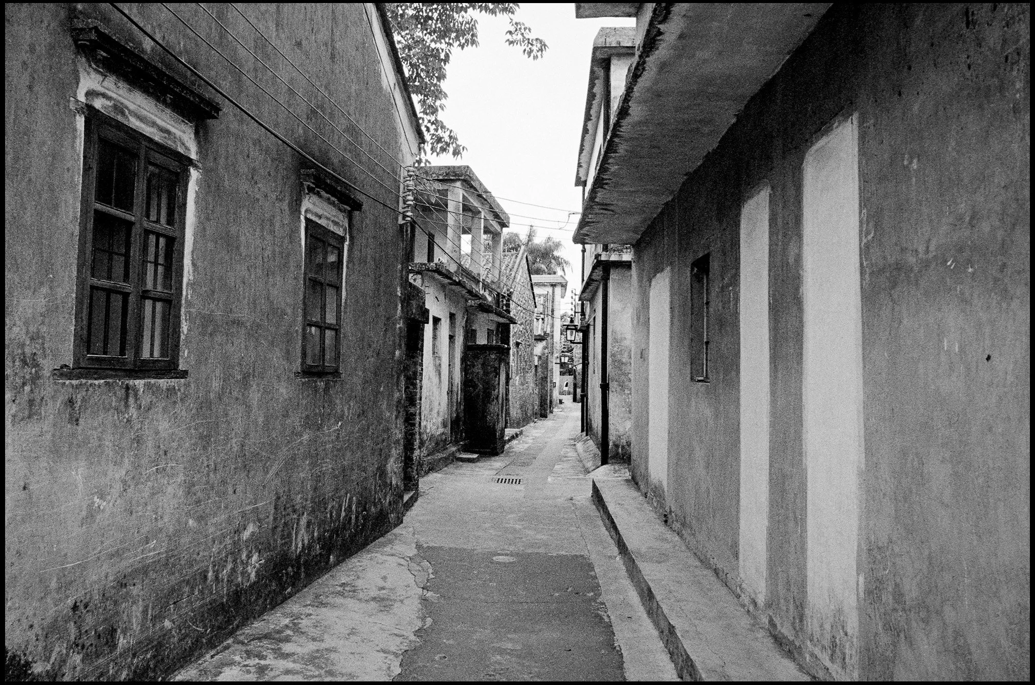 Narrow Village Alleyway, Guangdong Province, China 2025