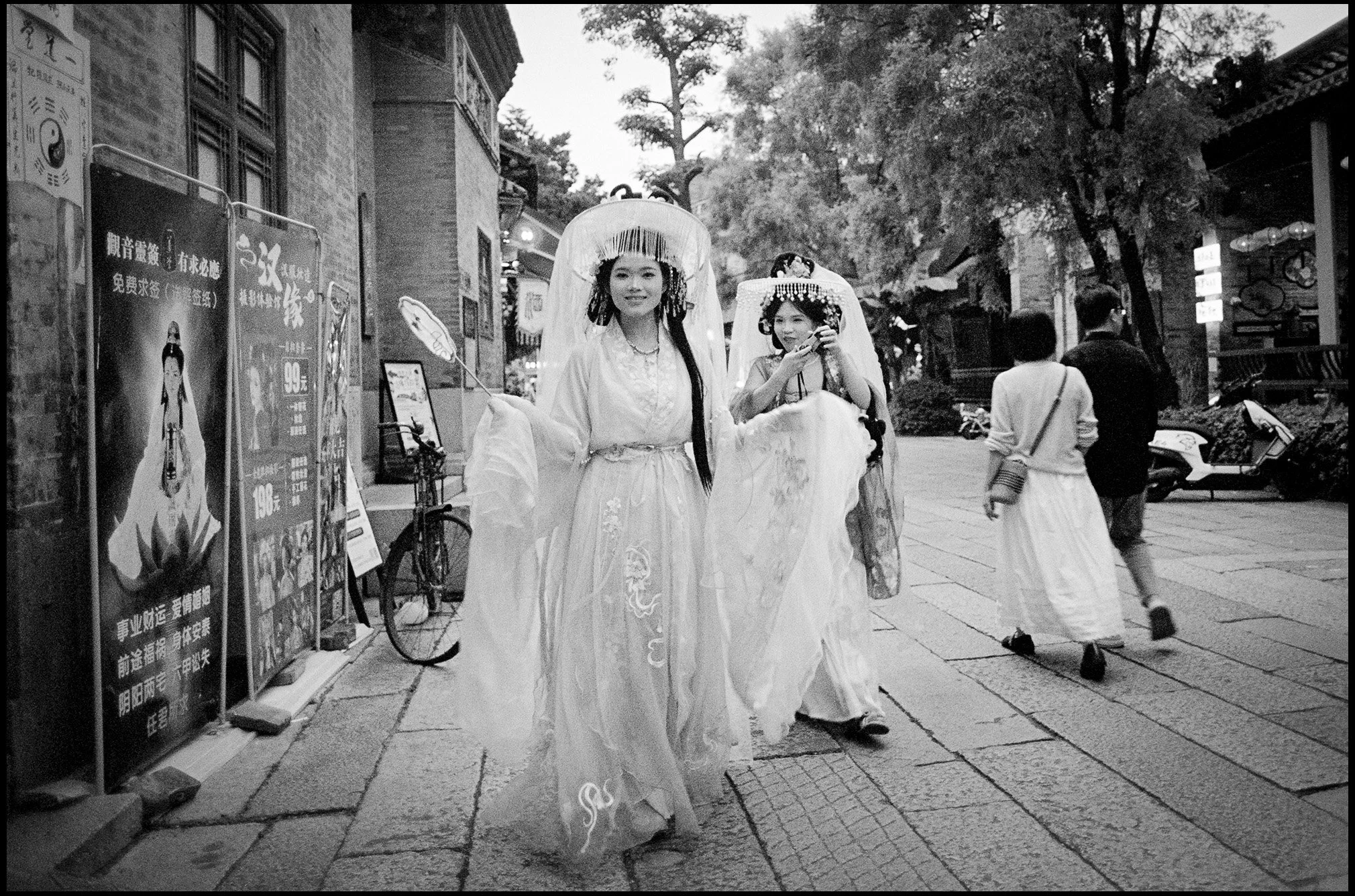 Girls in White Dresses, Guangdong Province, China 2025