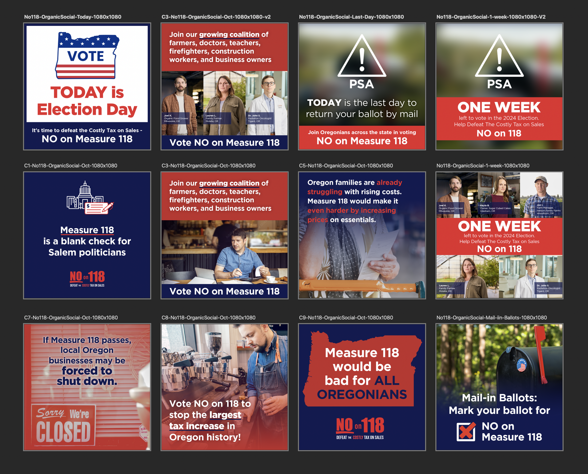 Organic social designs