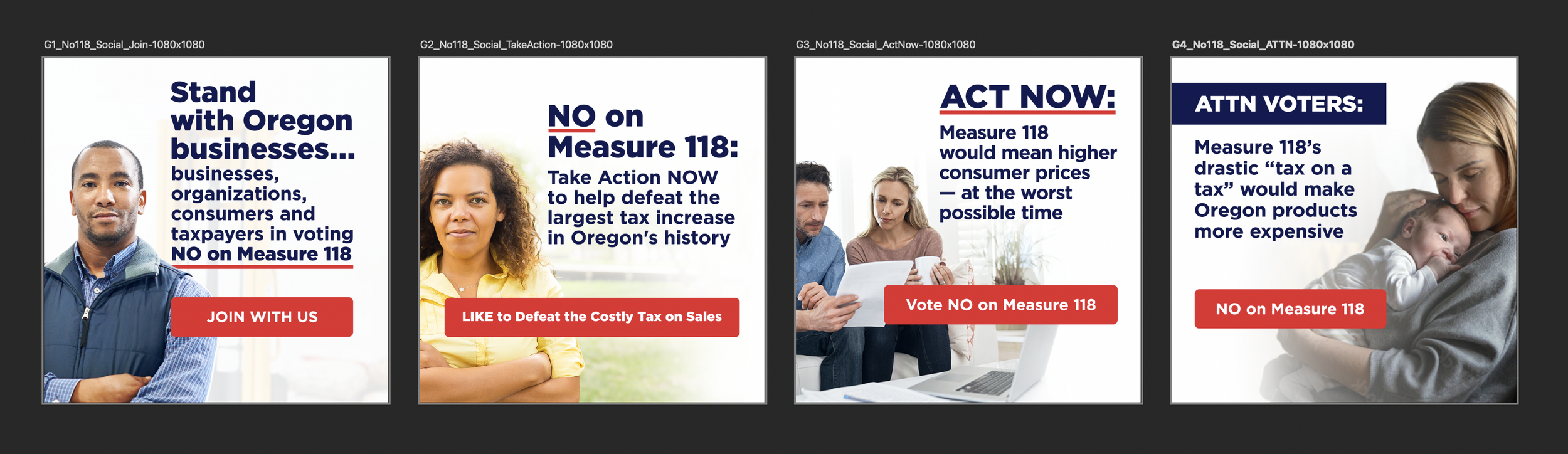 Social acquisition ad design