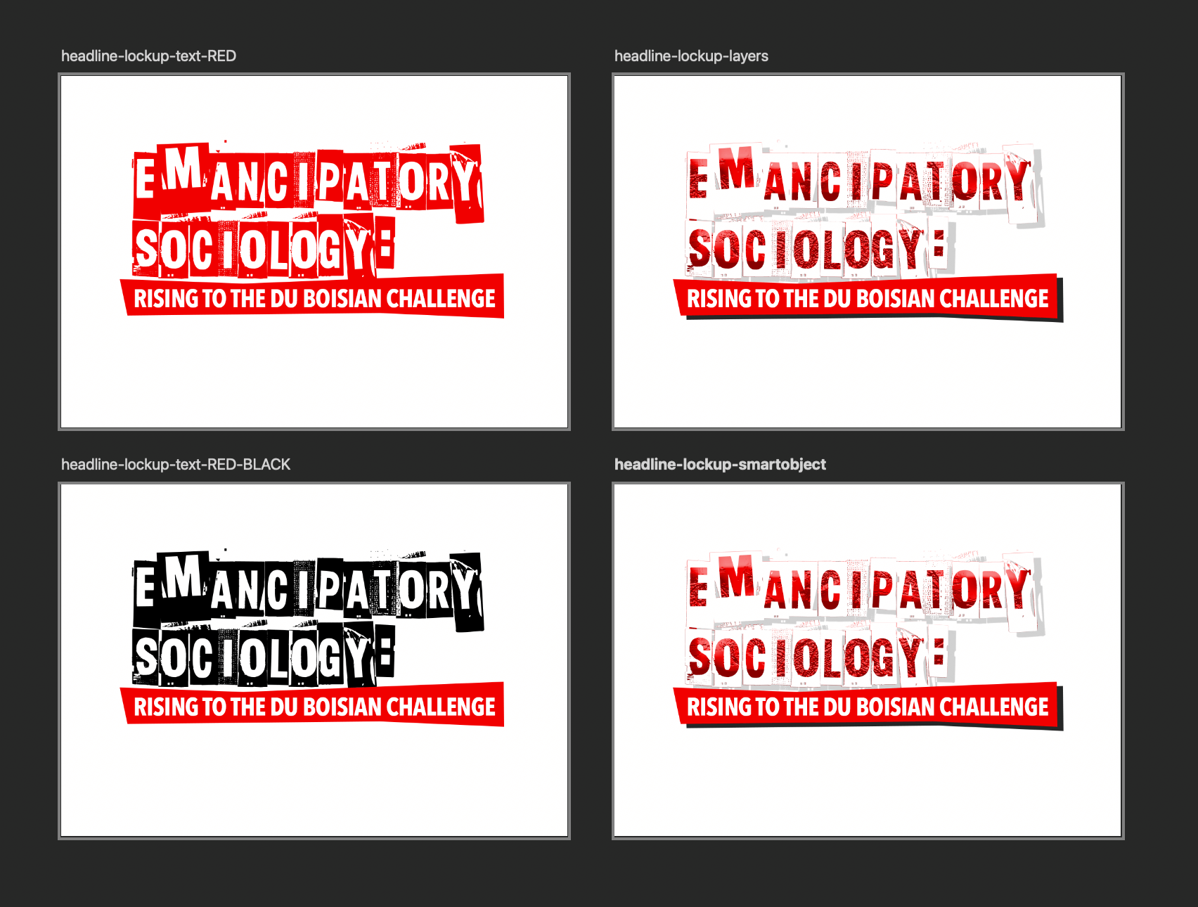 Conference title lockup