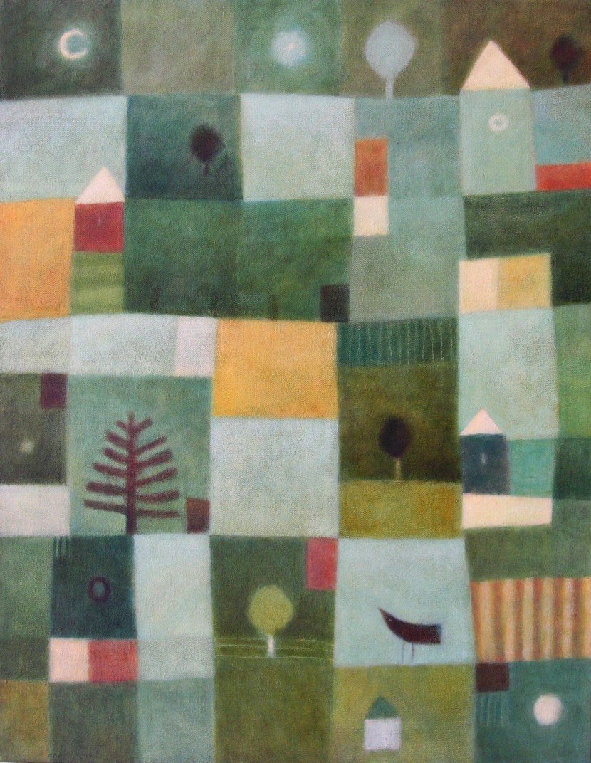 Frost 2006
  oil on Belgian linen    91cm x 71cm