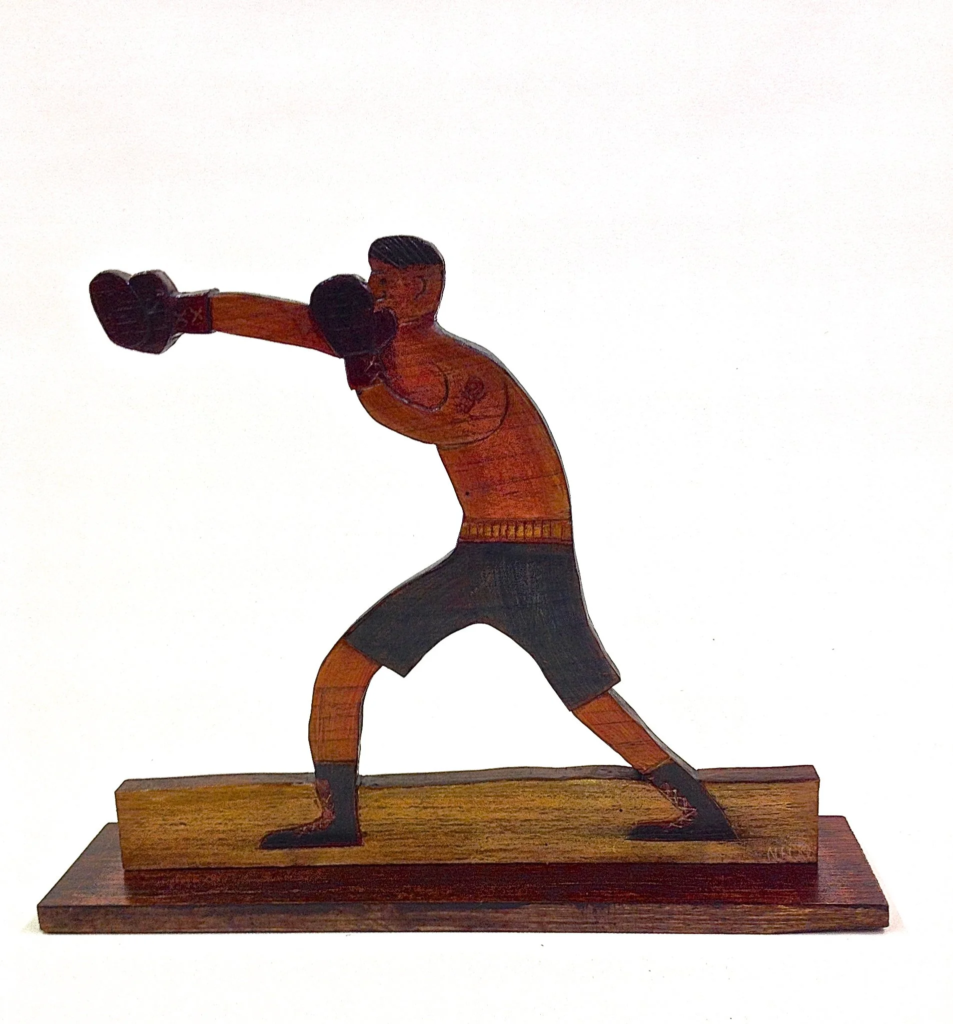 Upright Stance 2016   wood and mixed media    40cm x 40cm