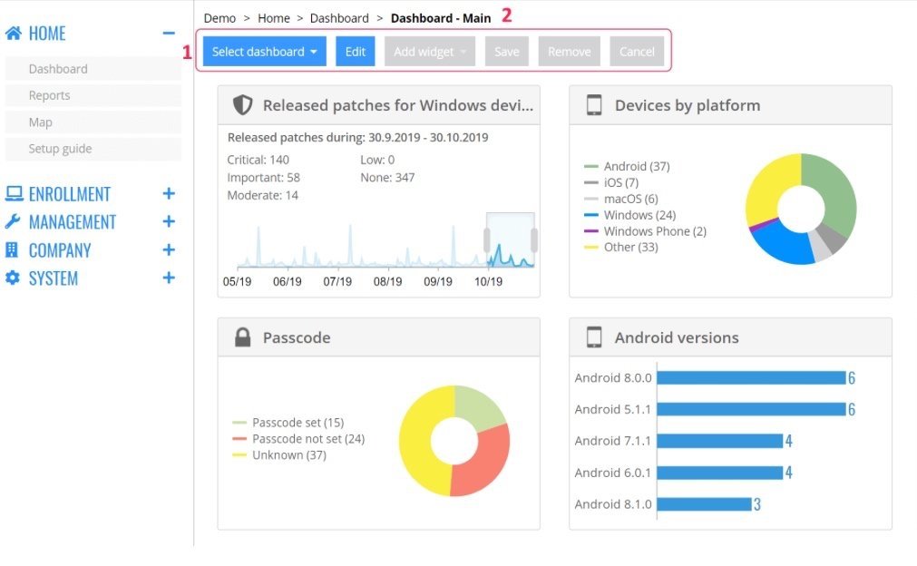 Partnered with Cloud Engineers to Create Client's MDM Dashboard