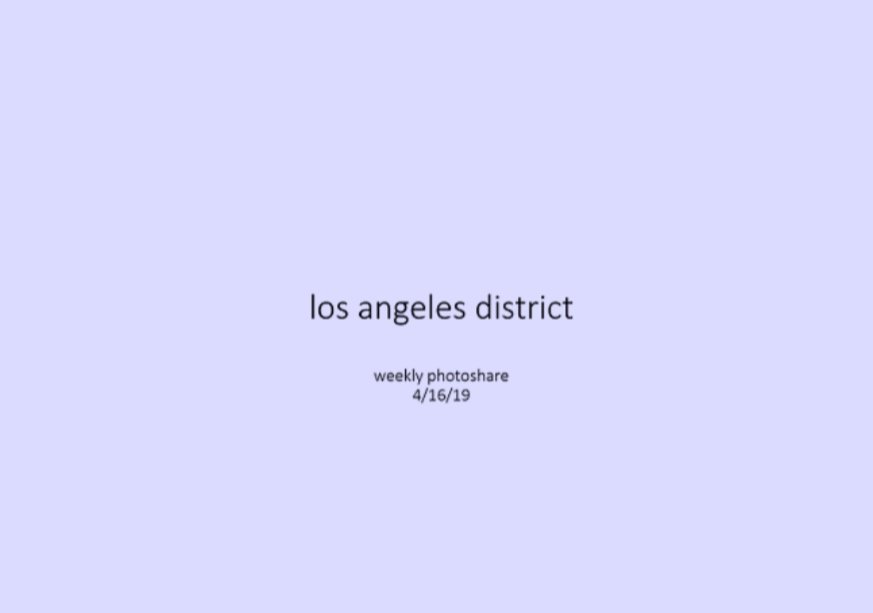 Provided Weekly Styling & Merch Feedback with Examples to LA District