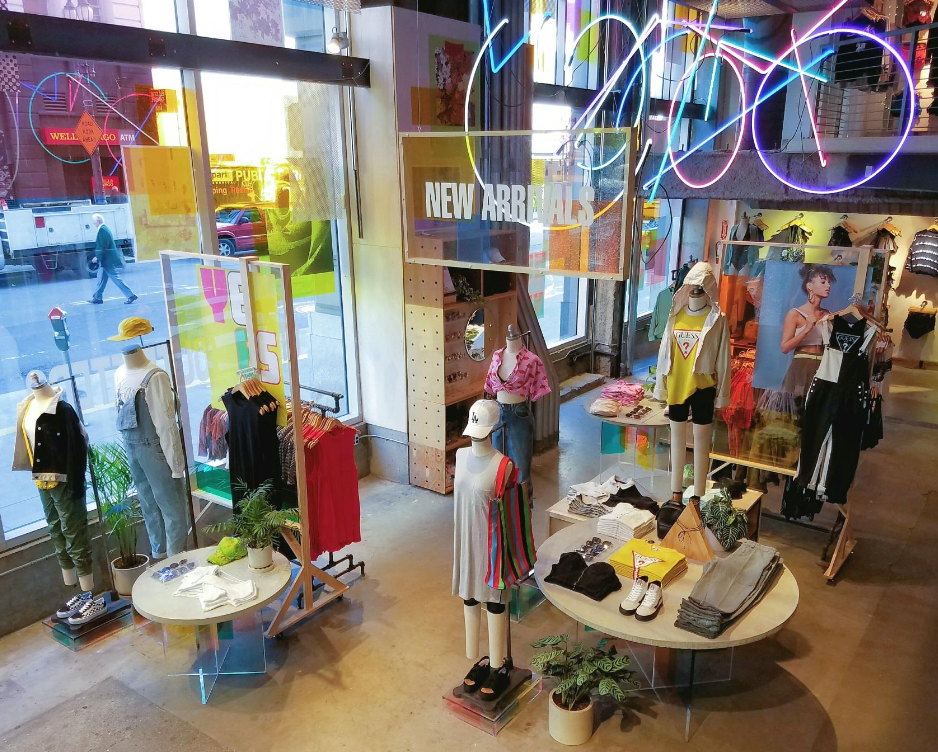 Main Floor Execution - Custom Fixtures, Lighting, Merchandising, Styling