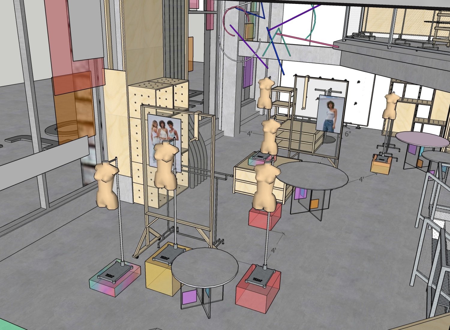 Main Floor Render - Swapped from Beauty Dept to Women's Dept