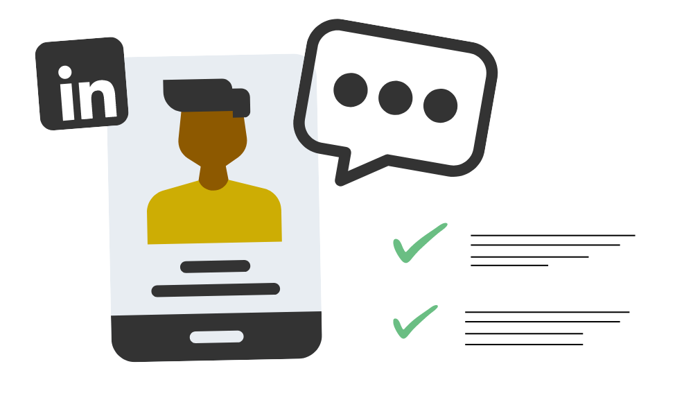 For Starters LinkedIn Review for 49 dollars you get three sets of personalised feedback to improve your LinkedIn profile as a job seeker