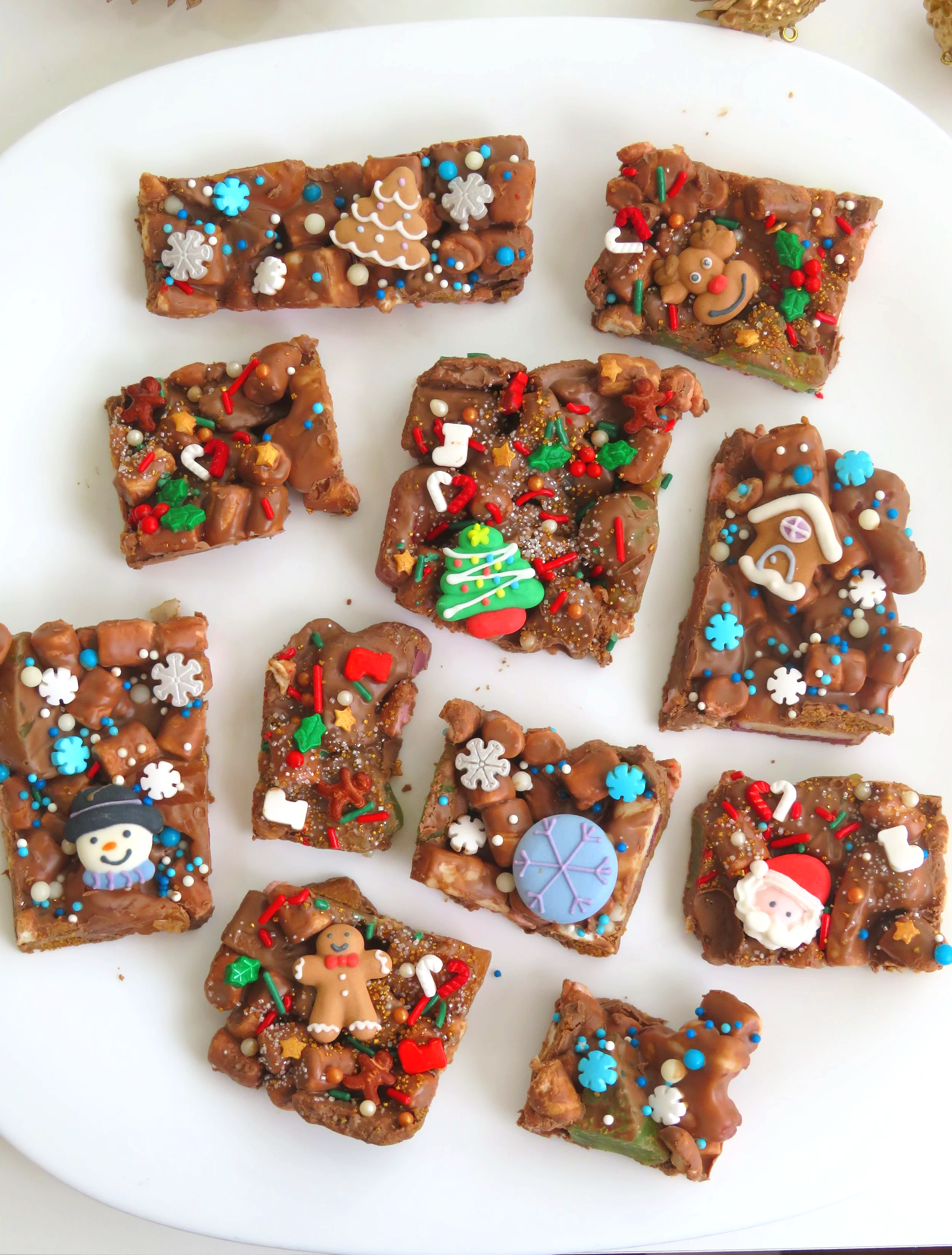 Christmas Rocky Road