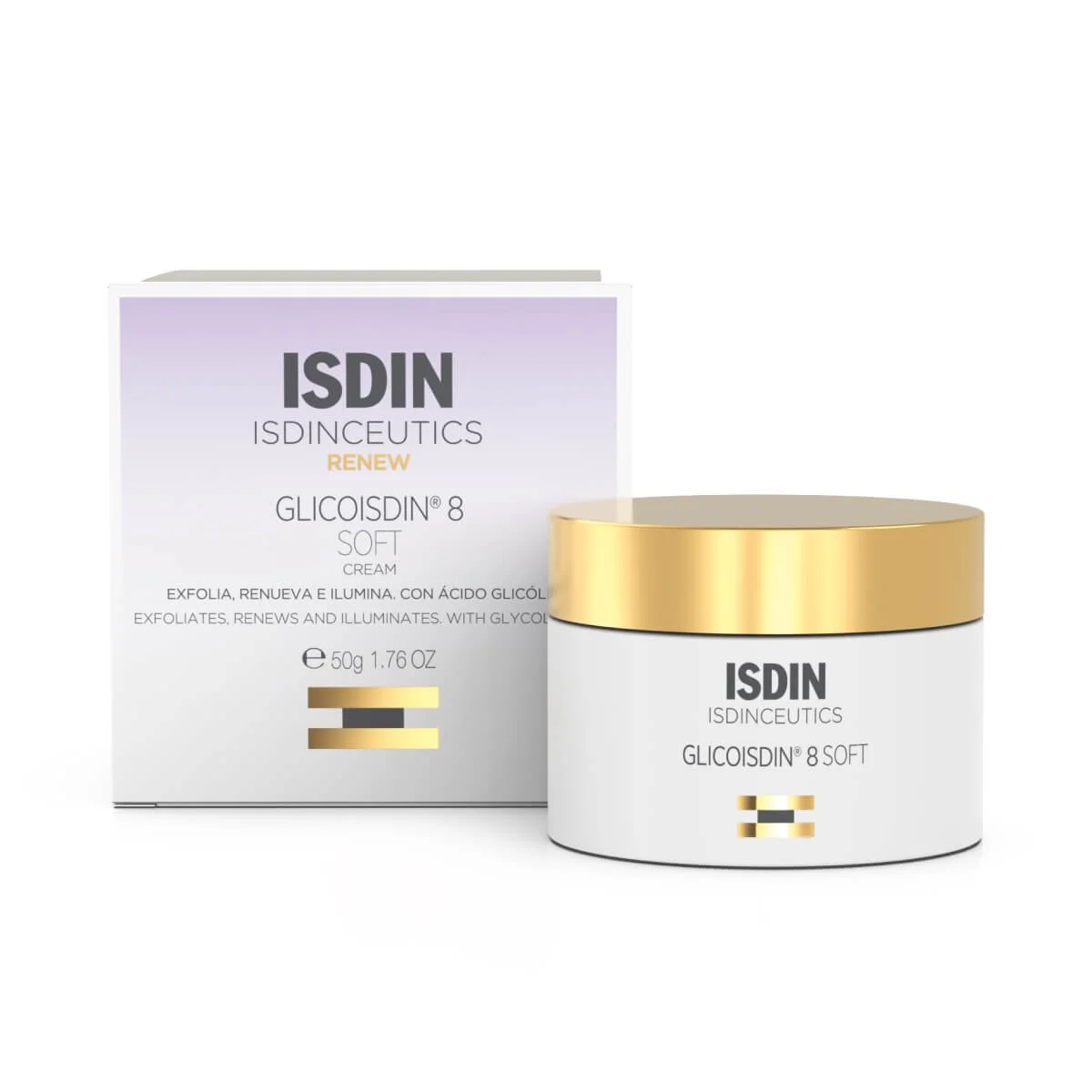 Isdinceutics Glicoisdin Facial Gel/Cream with peeling effect (chemical exfoliant)