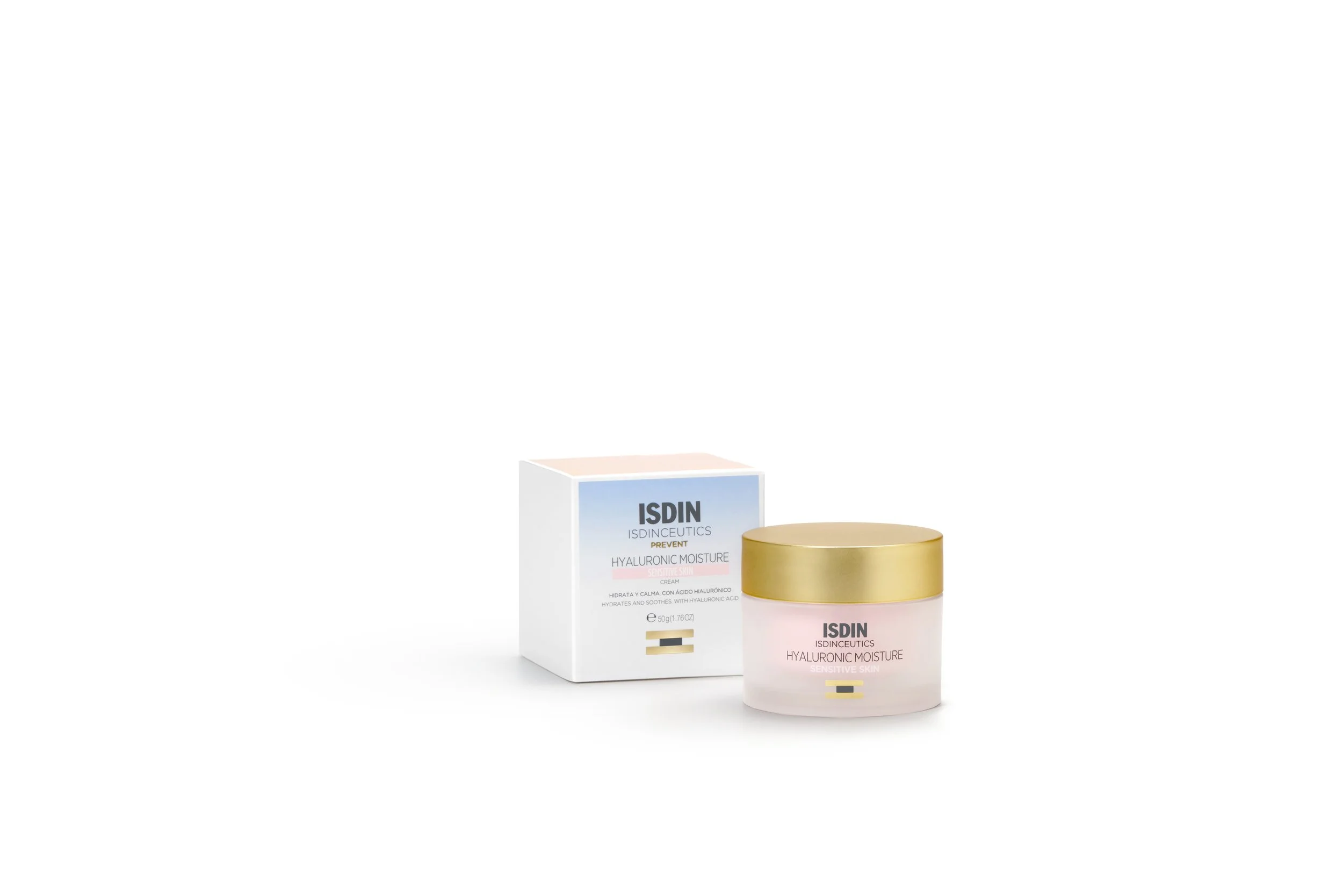Isdinceutics Hyaluronic Moisture Sensitive Skin Daily Moisturising Facial Cream 50ml