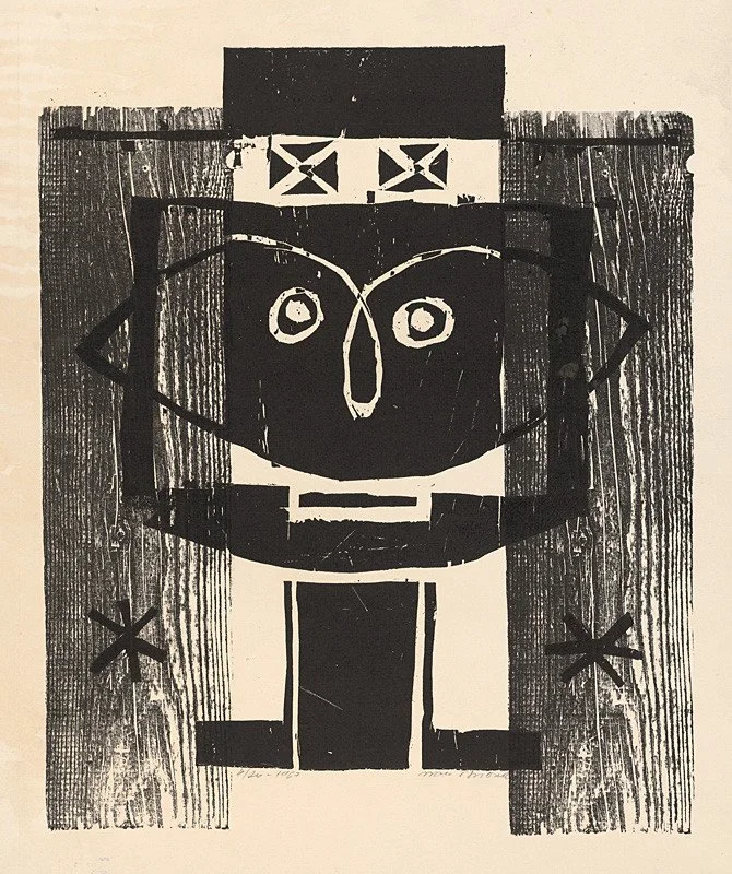 Ivan Štubňa – Maska I, 1967, Východoslovenská galéria (VSG) (zdroj: Web umenia)