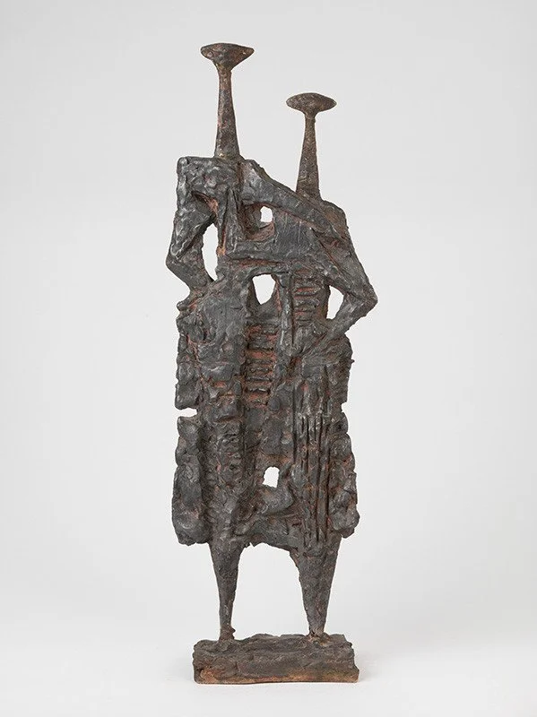 Anton Čutek – Dve ženy, 1964, Slovenská národná galéria (SNG) (zdroj: Web umenia)