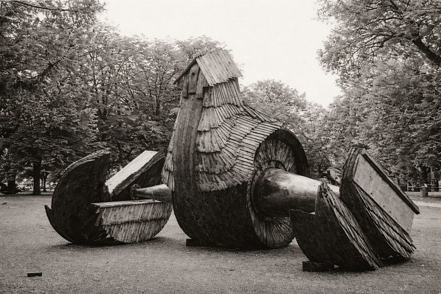   Andrej Rudavský – Slncový voz, 1993 (zdroj: © Slovenská národná galéria)   