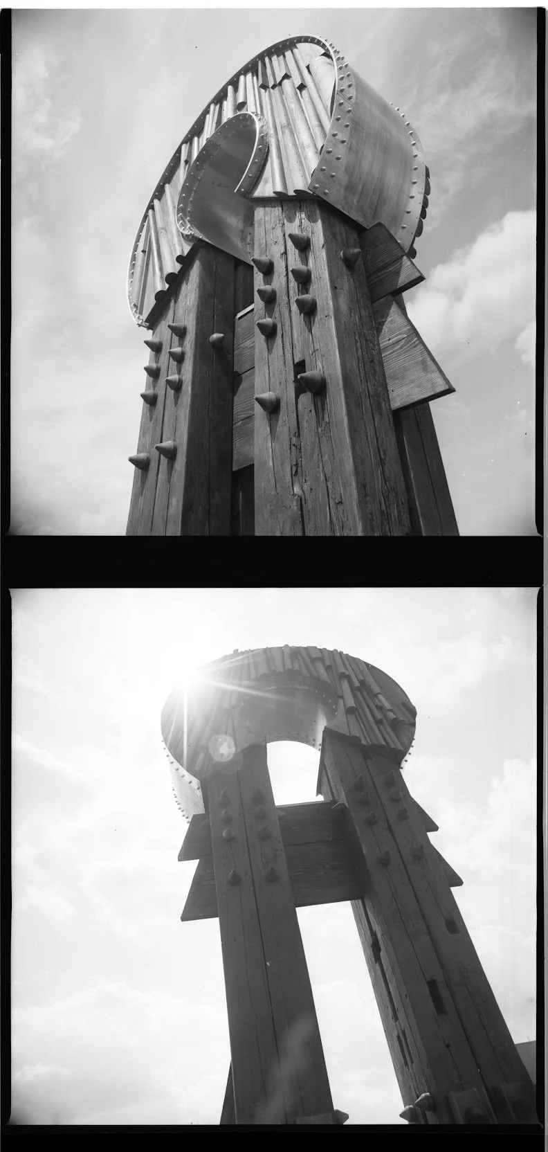   Andrej Rudavský – Slncová brána, 1980 (zdroj: © Pavel Janek, Múzeum fotografie - SEDF )  