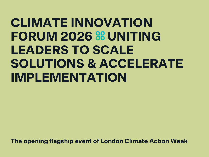 Climate Innovation Forum 2026