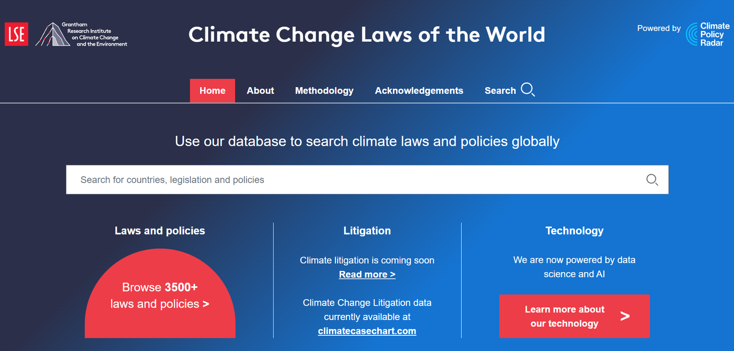 New partnership launches AI-powered global climate law and policy ...