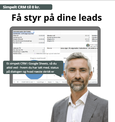 Billede af Simpelt CRM til 0 kroner