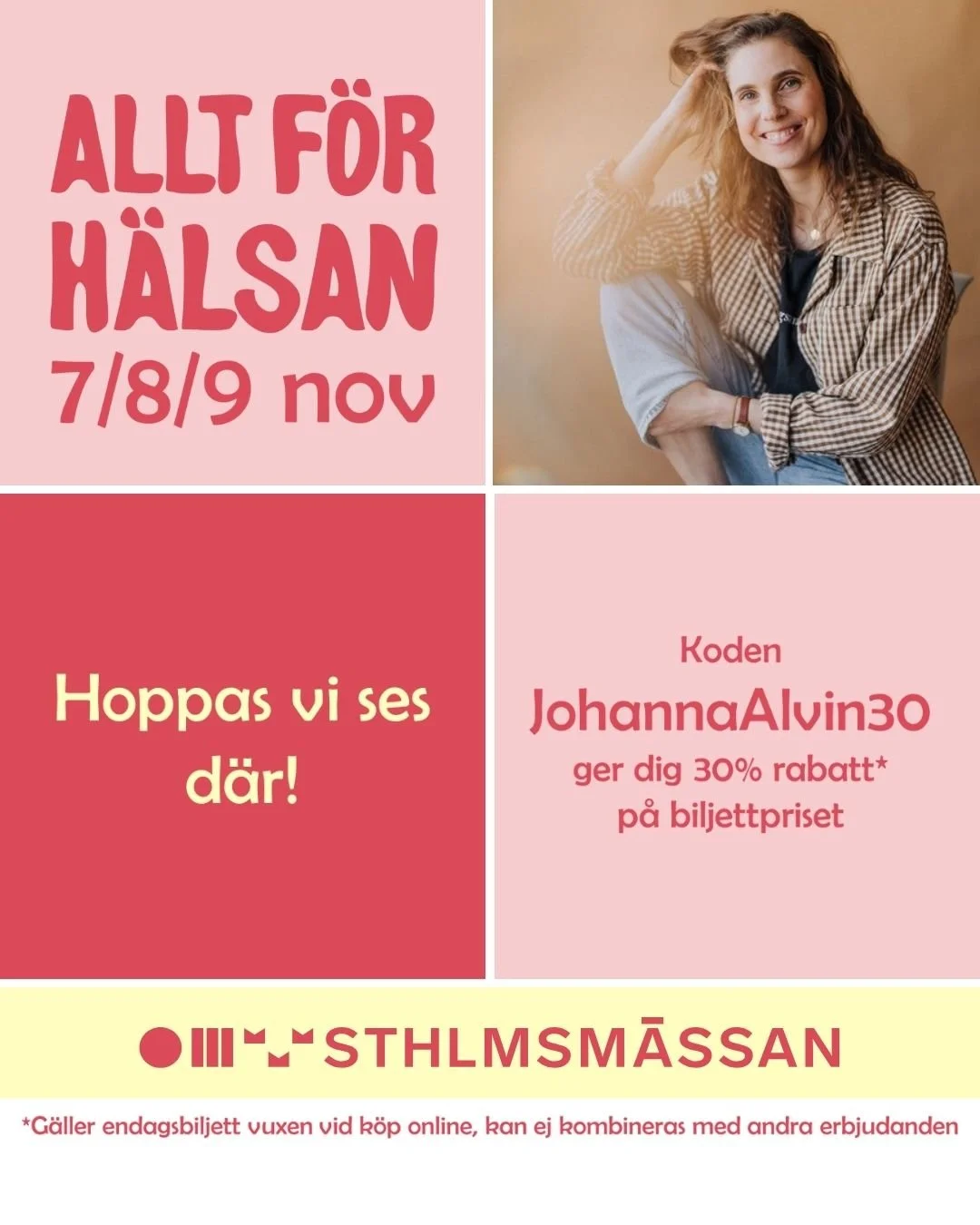 Yoga för hälsan på Allt för Hälsan-mässan
