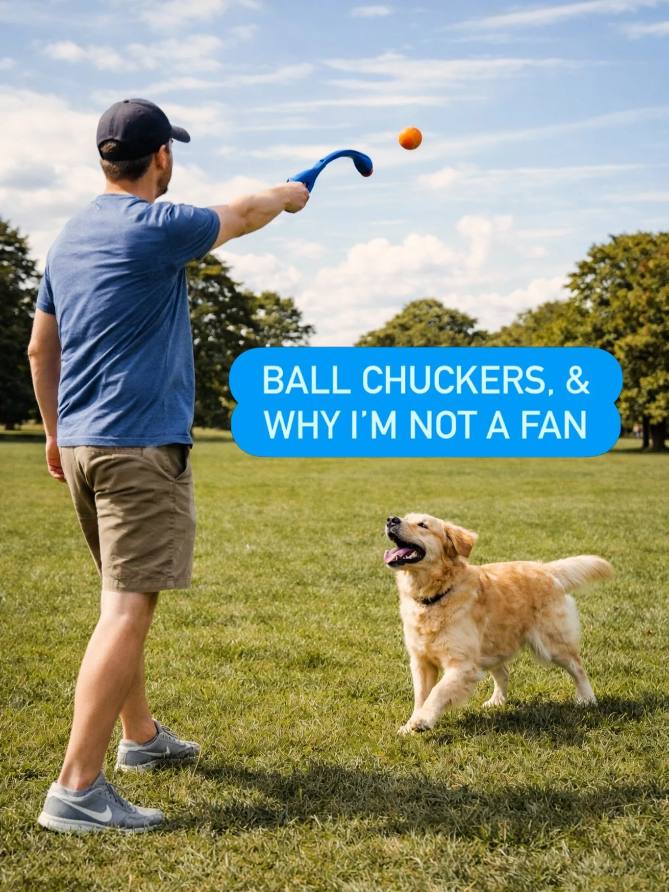 Why I&rsquo;m not a fan of ball chuckers

I get asked about these every now and then and see people using them all the time (even in warm temperatures). I have to be honest and say that they&rsquo;re not something I recommend using for regular exerci