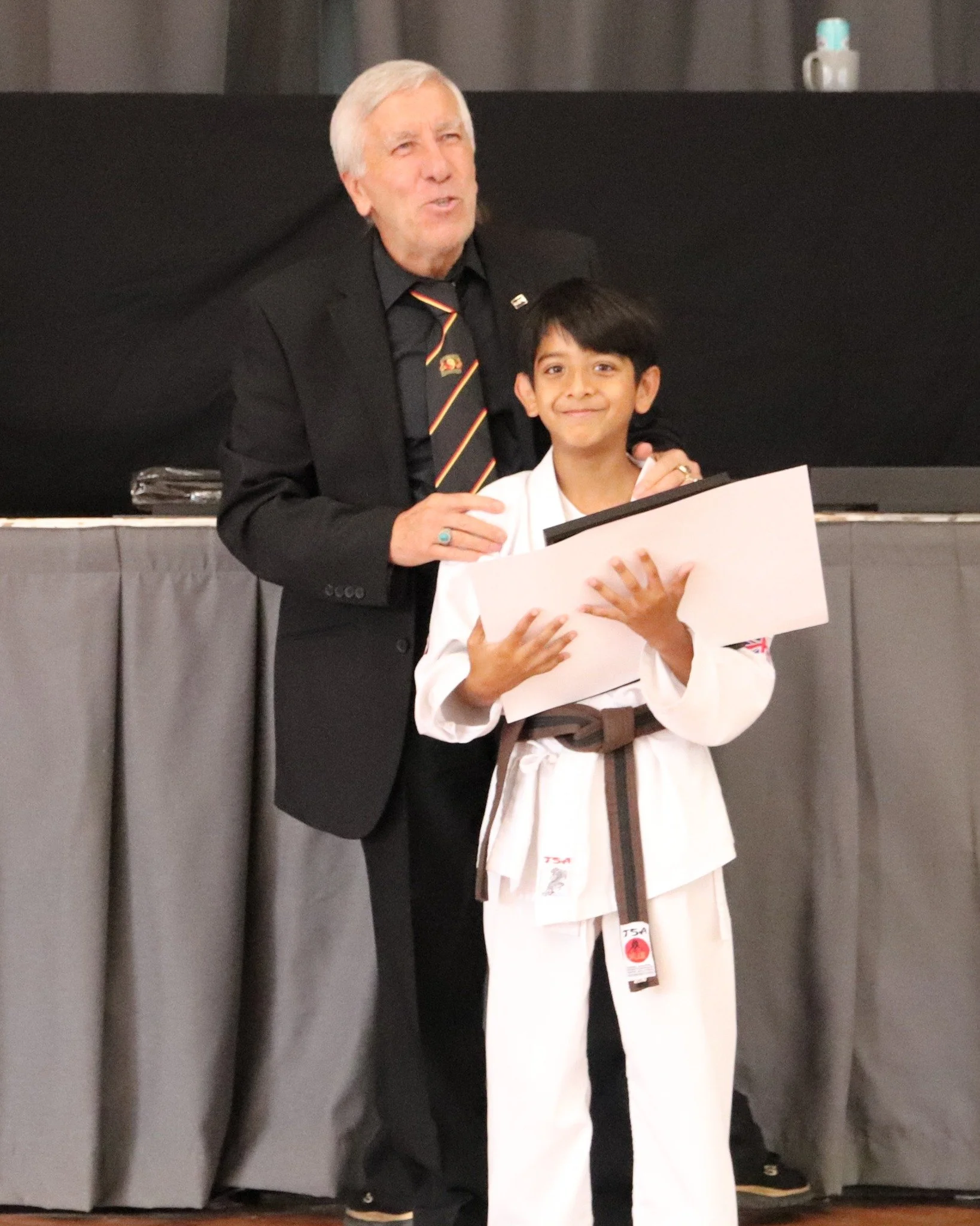🥋👊 Many congratulations to the students who worked so hard to earn Black Belts and Dans at this year's grading. After the long and intense event, they all deserve to come away with pride in their outstanding accomplishments! 🏅

Learn more or start