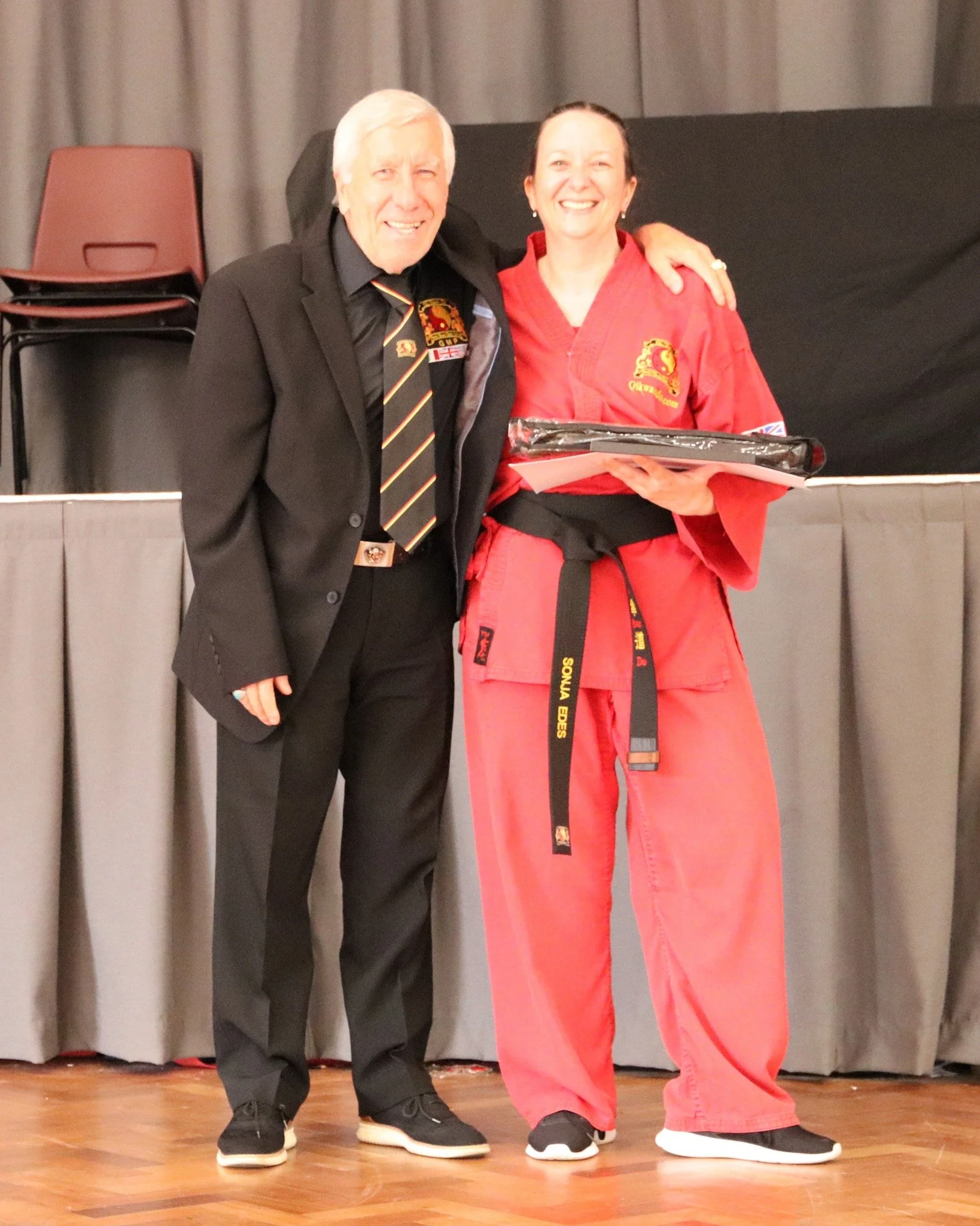 🥋👊 Even more students earning their Black Belts and Dans at this year's grading. Moving up to a new challenge is a highlight in a Qi Kwan Do journey, and we congratulate the students on their achievement. 👏

Learn more or start your Qi Kwan Do jou