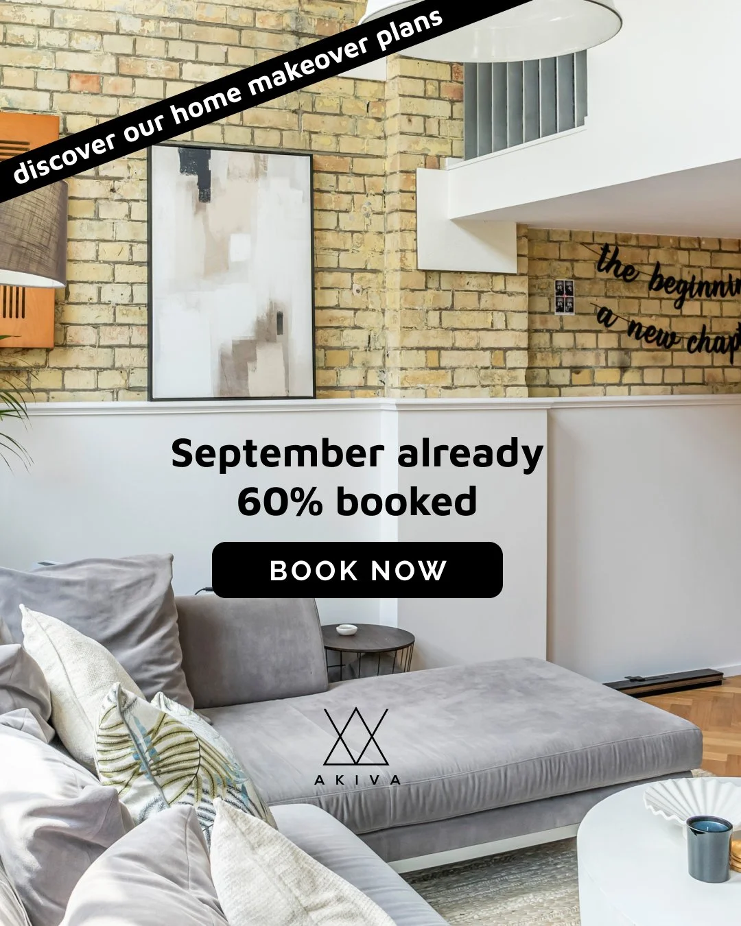 AKIVA delivers award-winning home interior design services that make exceptional spaces attainable across the UK. As a multi-award studio and Houzz-favourite with 100 + five-star reviews, we craft cohesive, tailor-made schemes for bedrooms, living ro