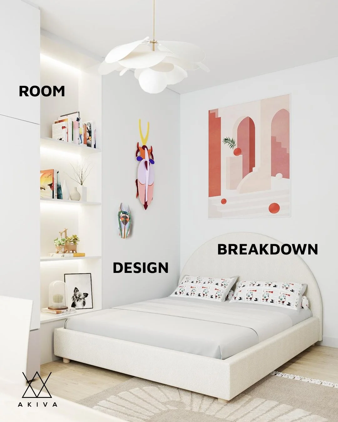 Room Design Breakdown: Teenage Girl&rsquo;s Bedroom 😍

This week, we&rsquo;re taking you inside a space that&rsquo;s equal parts dreamy and practical.

The room starts with a calm, neutral palette for walls, floors, and key furniture, creating a ver