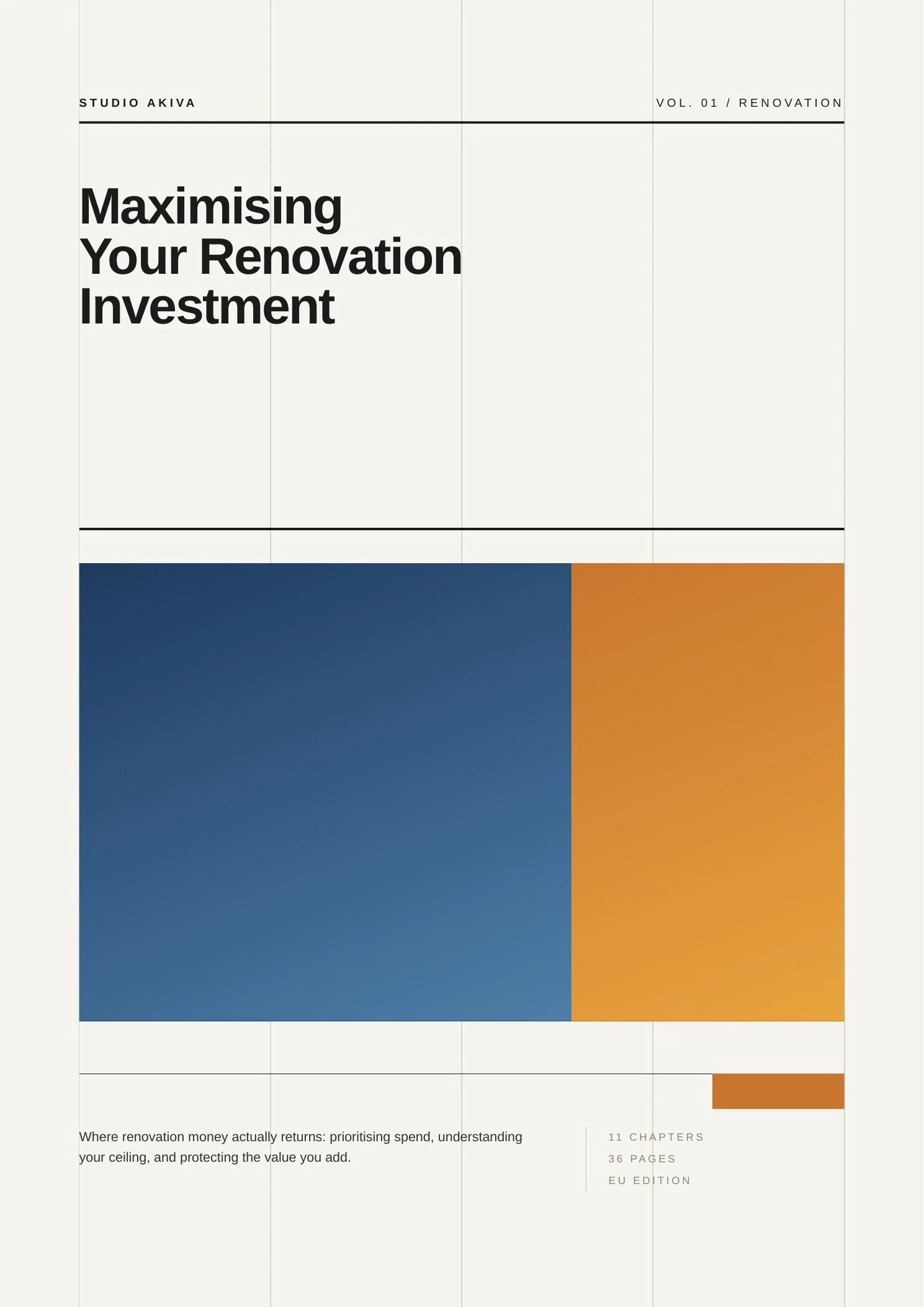 Maximising on your home renovation investment