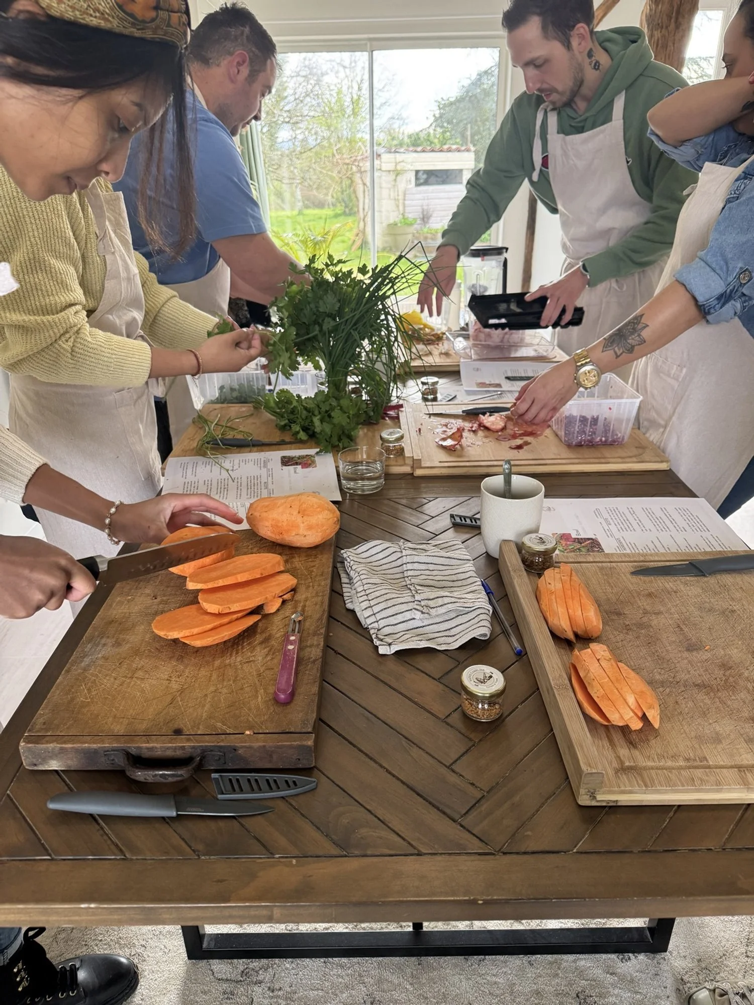 Atelier cuisine végétale 4h