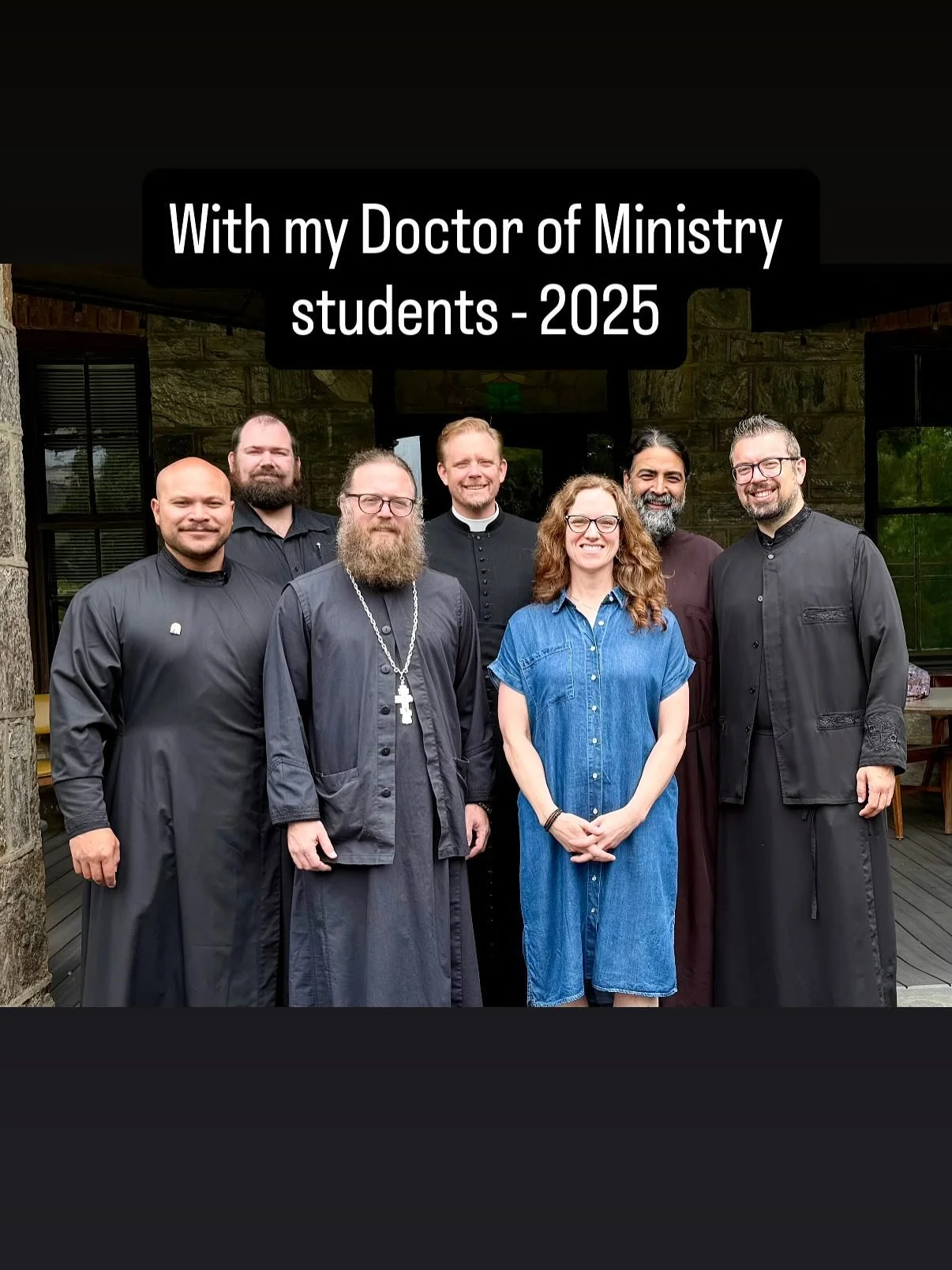 It was a joy to teach during the DMin onsite in my new role as Assistant Professor of Spiritual Care at @svots. We had fruitful discussions about how best to care for the suffering and support the grieving. In a world that feels so divided, with hatr