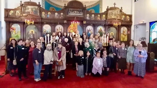 That's a wrap on my Lenten retreats for 2026. Thank you to the Philoptochos of Holy Trinity GOC in Raleigh, NC! What a hospitable parish! 

(*Two spots left open for Lent 2027!) This is my third year offering parish retreats related to my book. It is