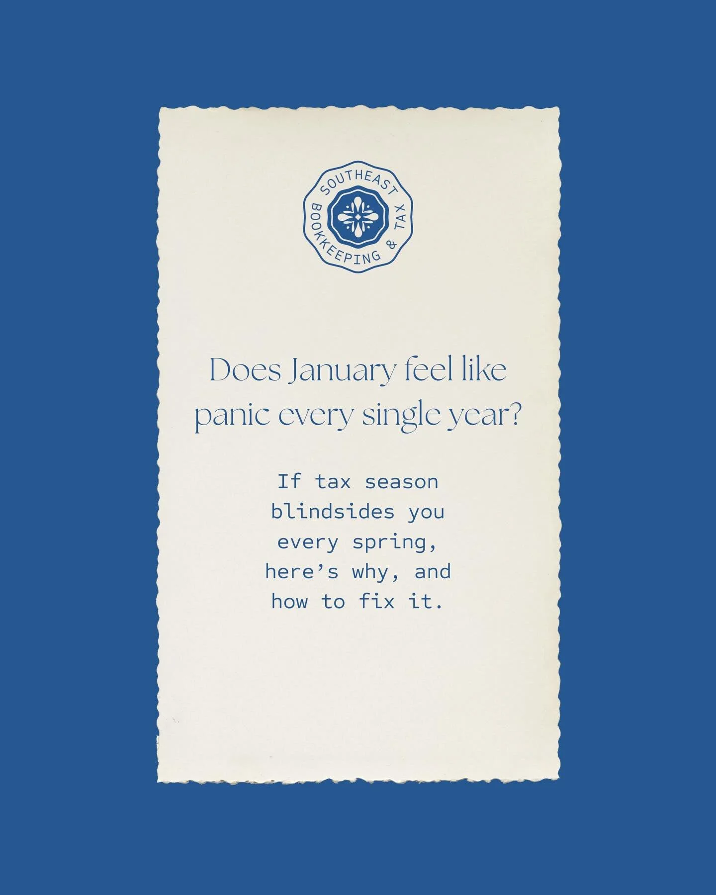 If January already feels stressful, you&rsquo;re not alone &mdash; but that anxiety didn&rsquo;t magically appear on January 1st.

For a lot of business owners, it comes from having &ldquo;support&rdquo; that isn&rsquo;t actually supporting you. Repo
