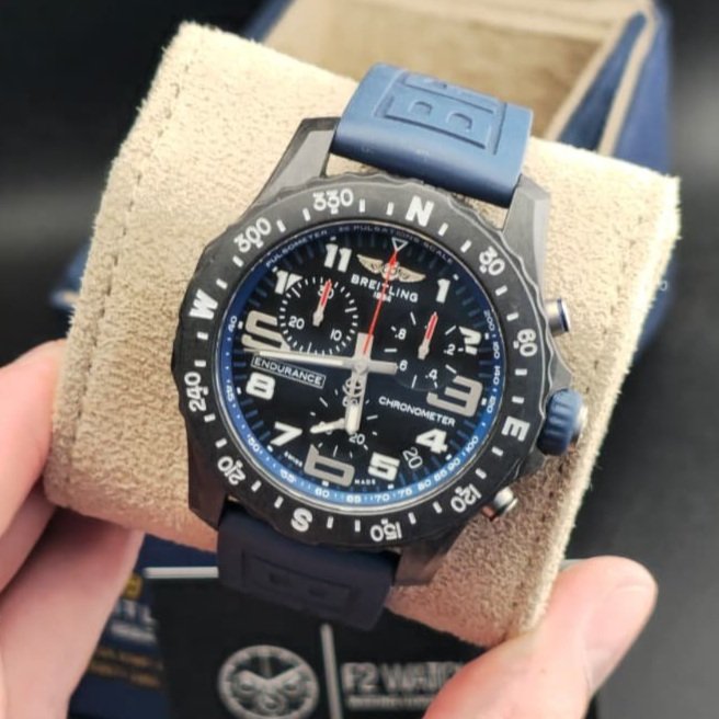 2024 Breitling Endurance Pro with Blue Rubber Strap (X82310)