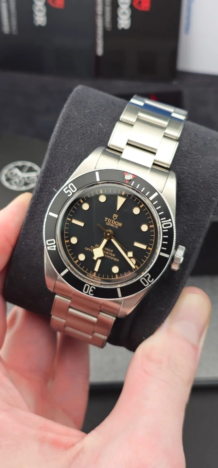 2022 Tudor Black Bay Heritage Automatic - Box and papers included