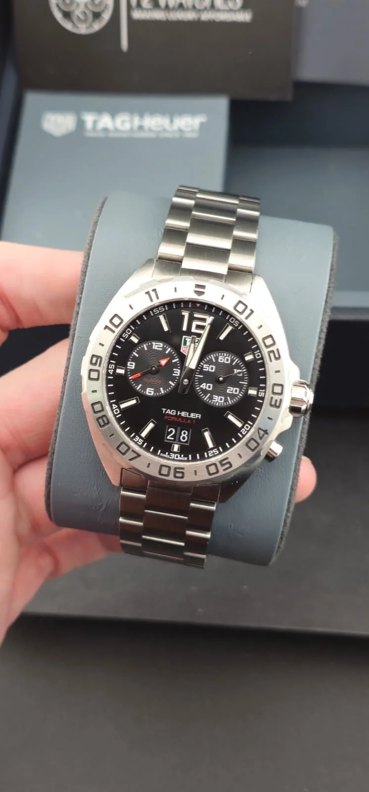 2020 TAG Heuer Formula 1 Alarm - Box and papers included
