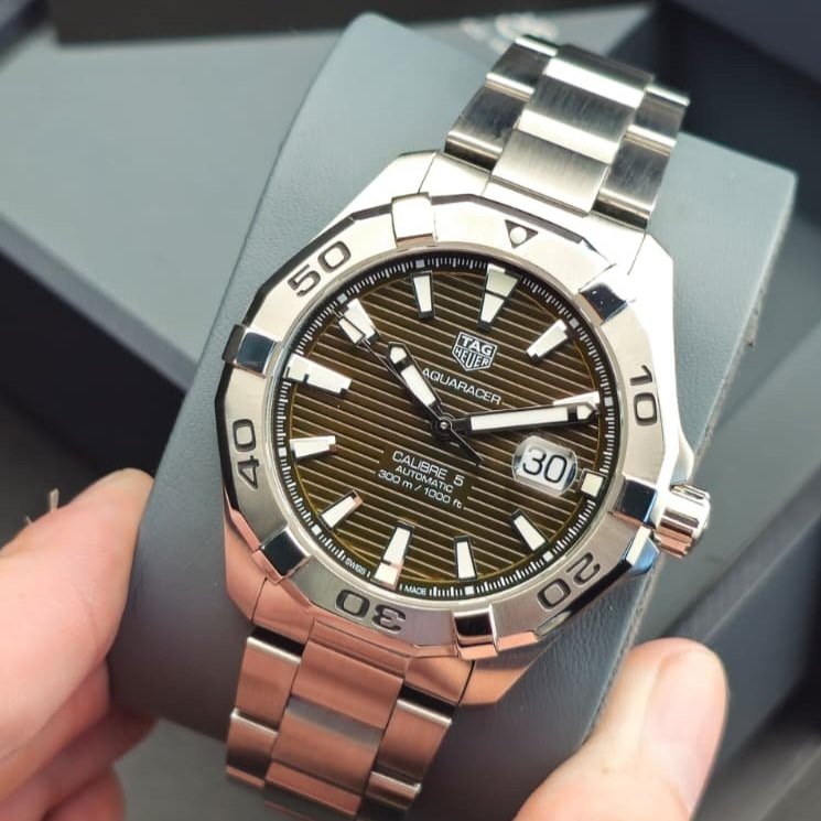 2020 TAG Heuer Aquaracer Calibre 5 Sunray Brown Dial (WAY2018.BA0927)