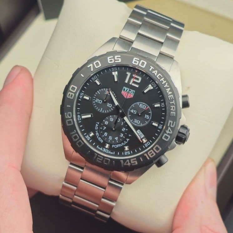 2019 TAG Heuer Formula 1 Chronograph with Black Bezel and Dial (CAZ1010.BA0842)