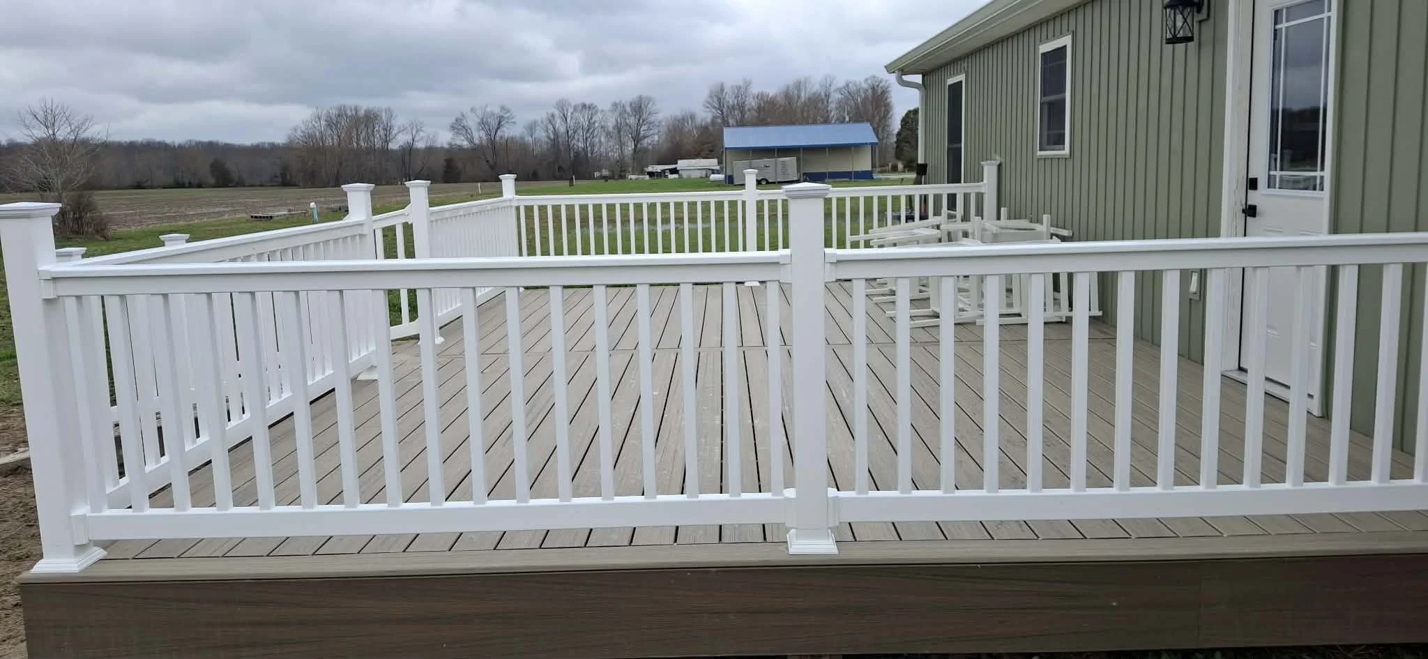 Composite Deck and railings, Madison, IN