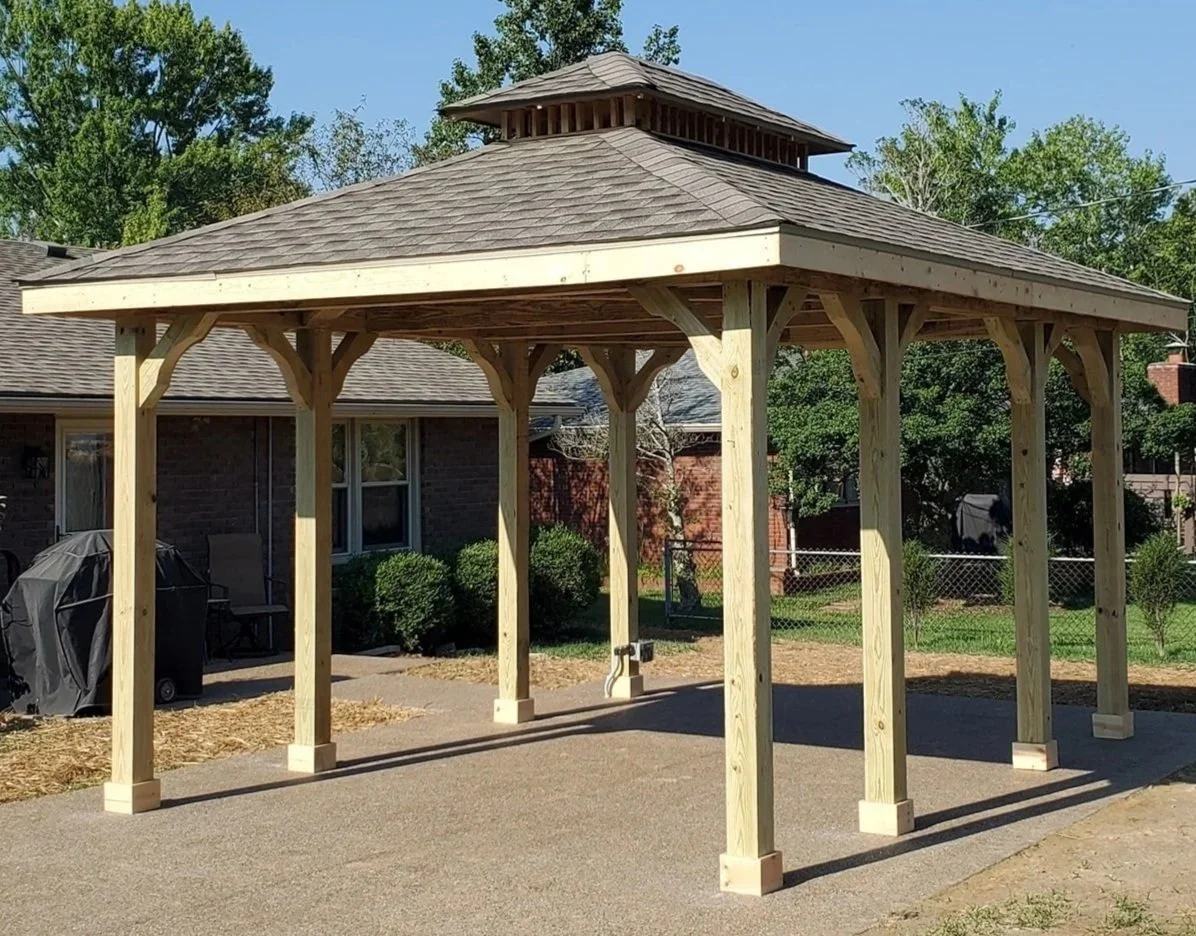 Patio built in Madison Indiana