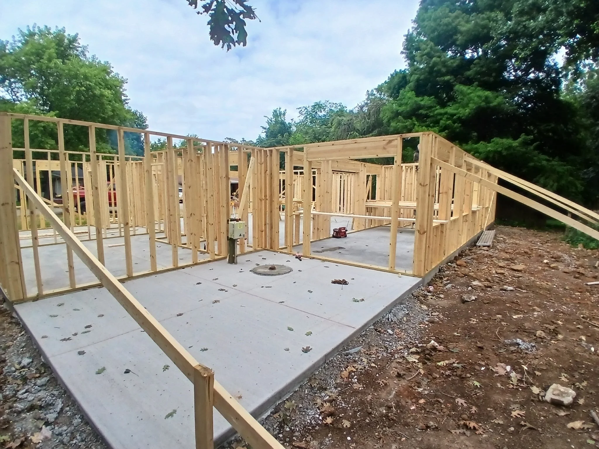 Custom House Build, Madison, IN by LB