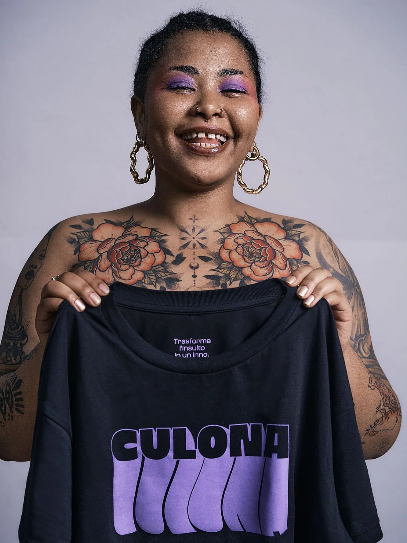 Culona per me significa potere e resistenza, e un&rsquo;armatura con cui puoi combattere l&rsquo;ignoranza. 

Si deve essere fieri di essere Culone perch&eacute; alla fine della fiera nessuno pu&ograve; amarti come sei se non te stessa in primis. 

W