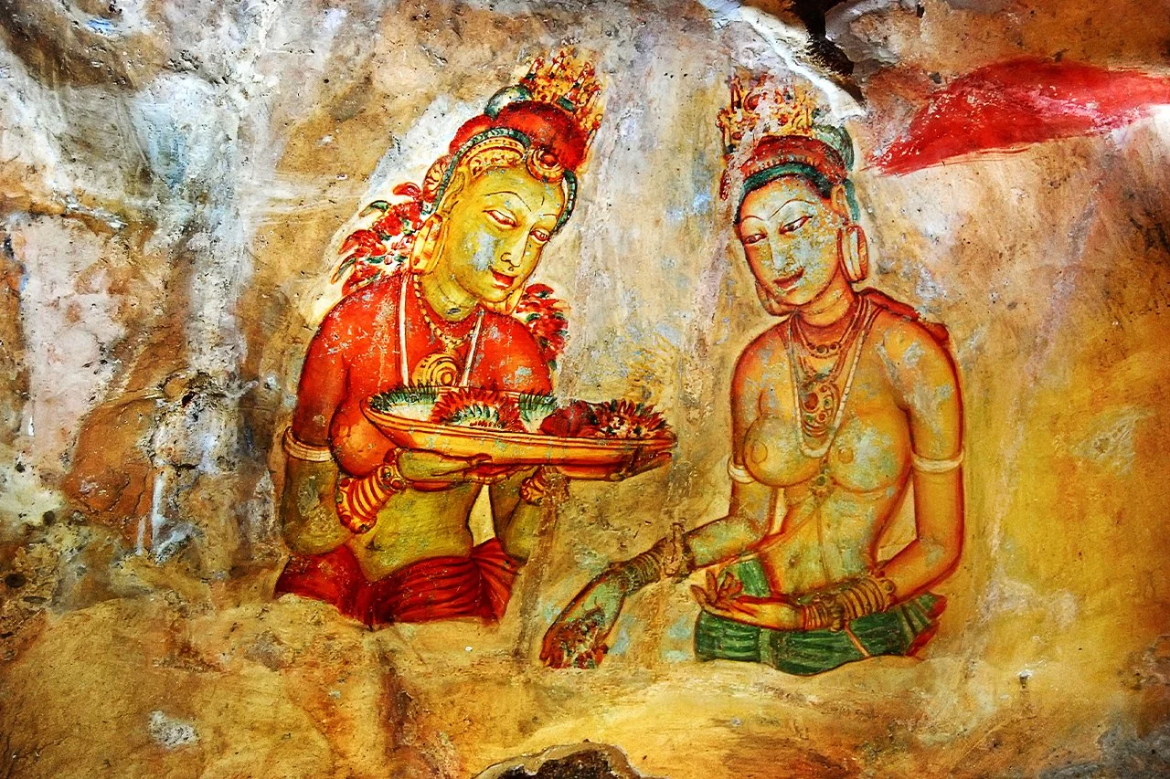 Die Wolkenmädchen von Sigiriya