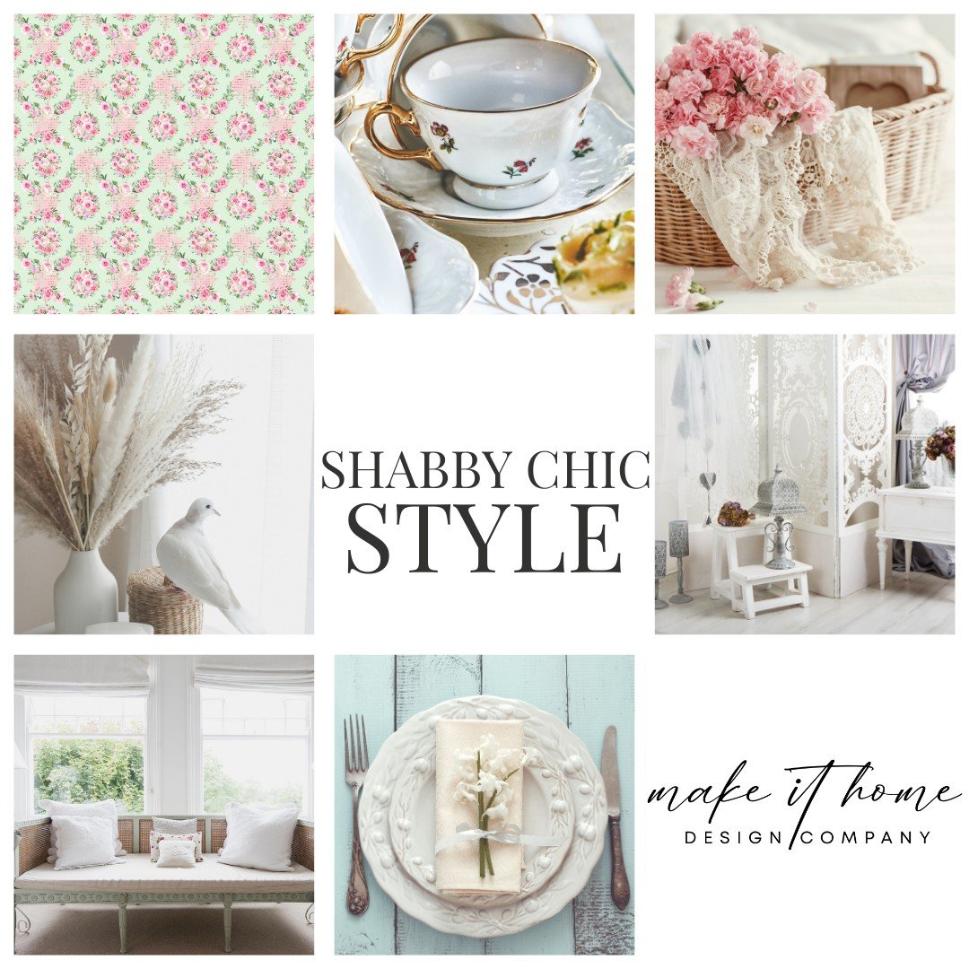 There are many styles when it comes to interior design which can make it difficult to determine your own personal style. So we will be sharing the key characteristics of popular design styles.

Today's style is SHABBY CHIC!

Shabby chic style blend c
