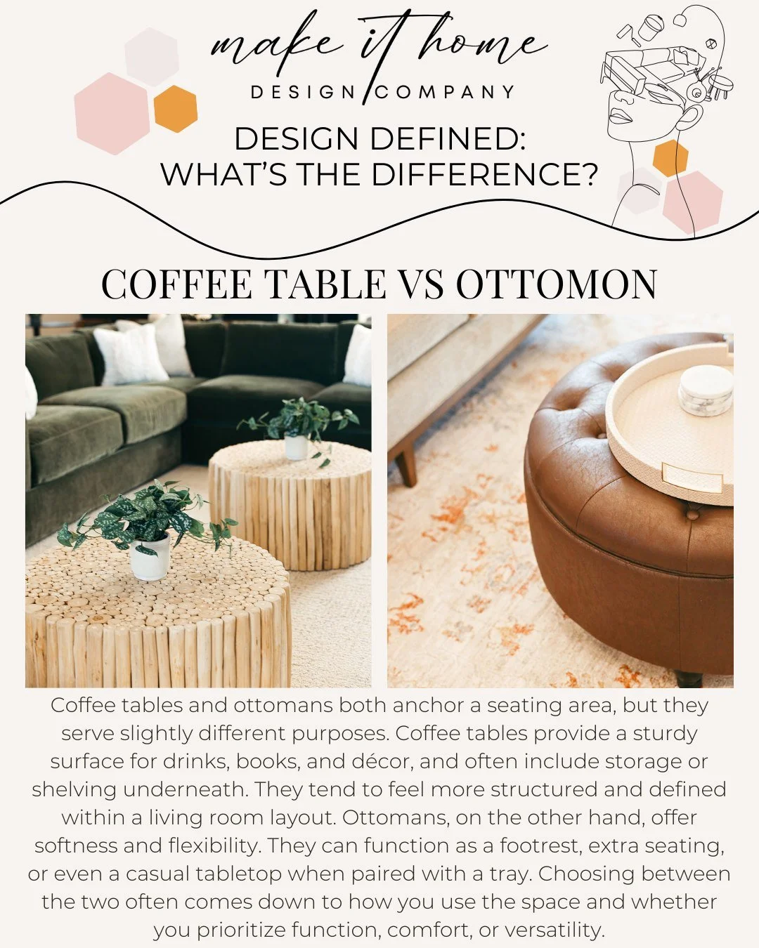✨📖 Design Defined: What&rsquo;s the Difference?

In this series, we break down design terms, materials, and concepts that are easy to mix up when planning a space. From stones to finishes, layouts to lighting, we&rsquo;re spotlighting the subtle dif