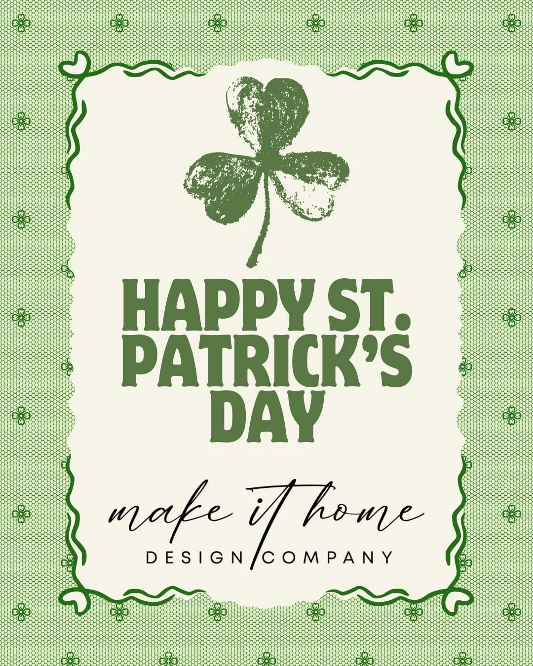 Happy St. Patrick's Day! 🍀