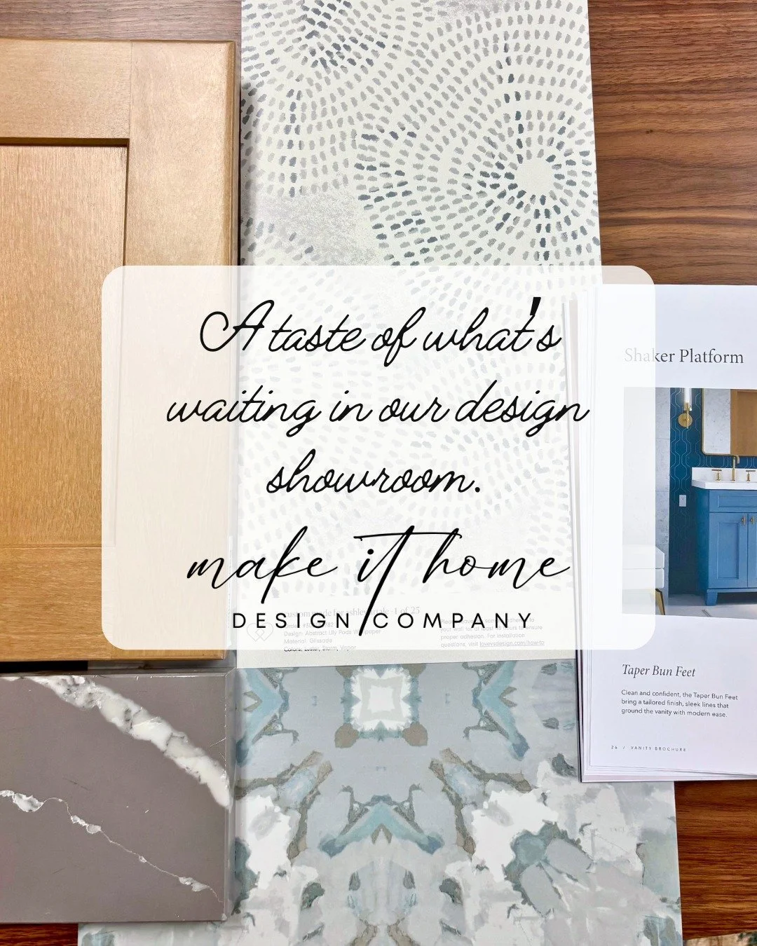 Material selections are where most people get stuck.
There are endless options - and no clear way to know what will actually work together.

That&rsquo;s exactly why we created our in-house showroom.

From tile and quartz to cabinetry and finishing d