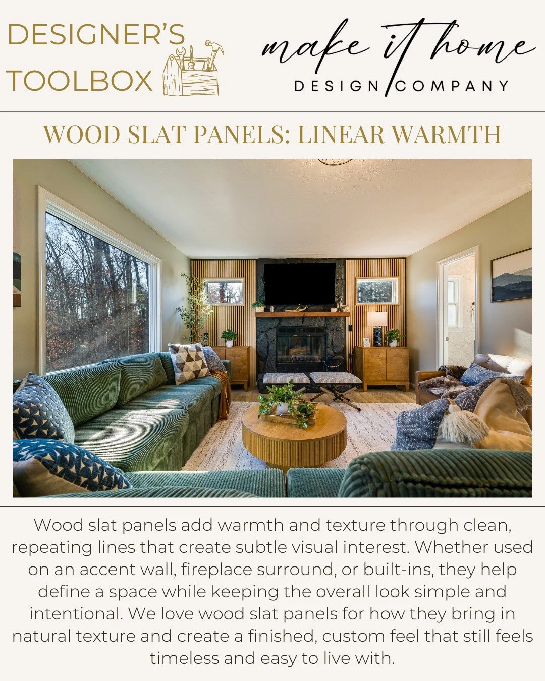 ✨🧰 Designer&rsquo;s Toolbox

In this series we break down the materials, finishes, and furniture types that bring a space to life. From natural textures to timeless silhouettes, we&rsquo;re spotlighting the design elements that create depth, charact