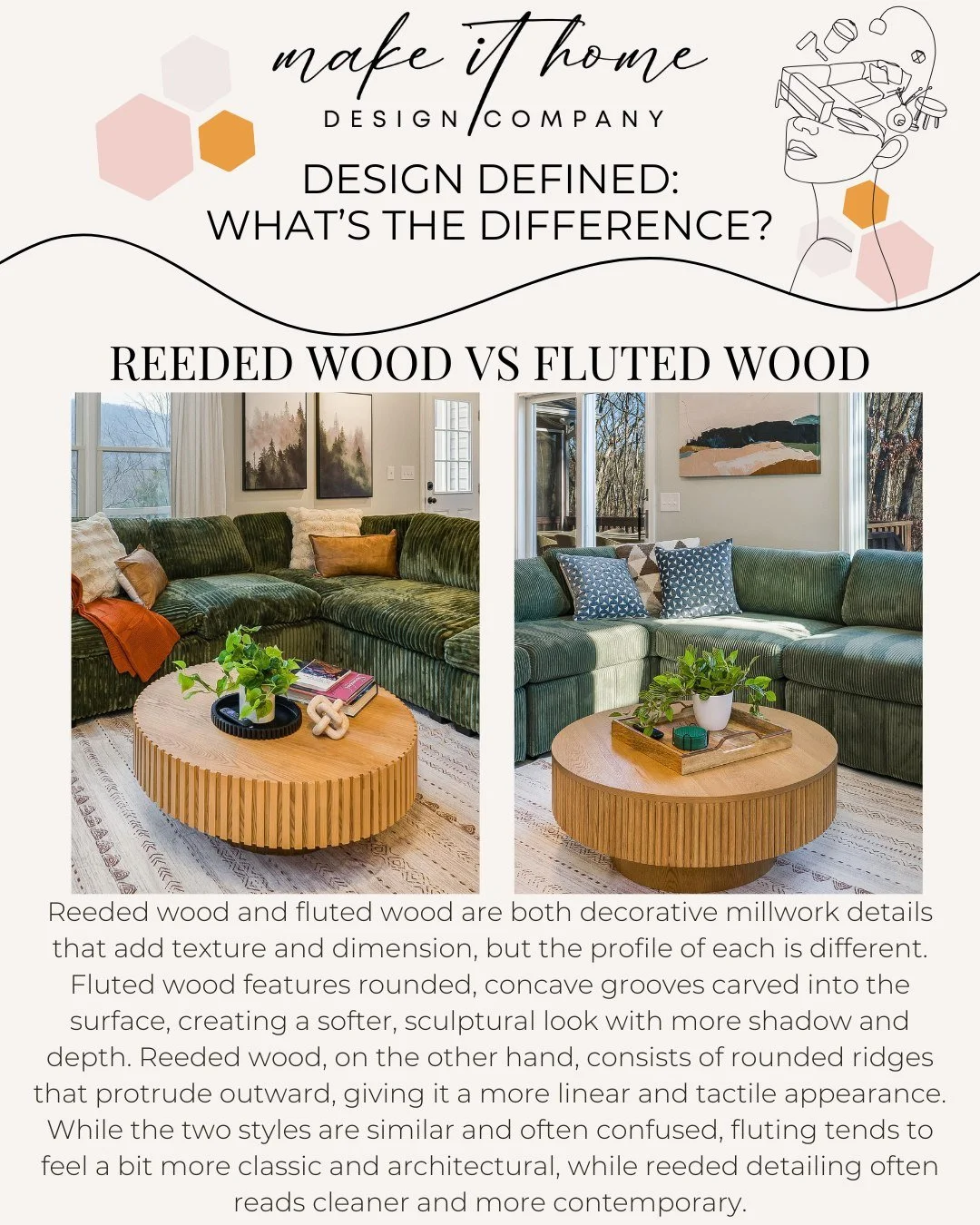 ✨📖 Design Defined: What&rsquo;s the Difference?

In this series, we break down design terms, materials, and concepts that are easy to mix up when planning a space. From stones to finishes, layouts to lighting, we&rsquo;re spotlighting the subtle dif