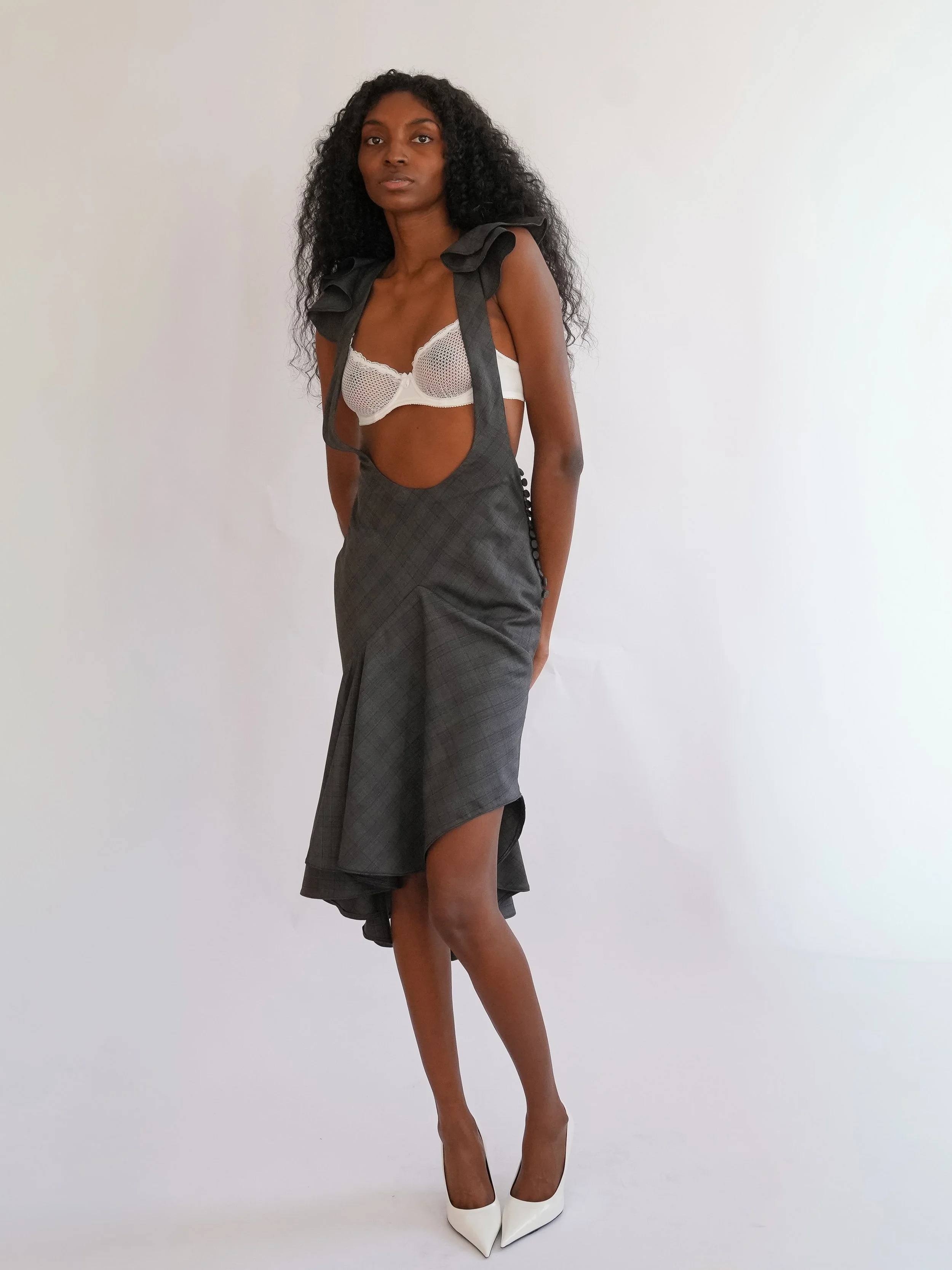 Polyanna Pinafore Skirt
